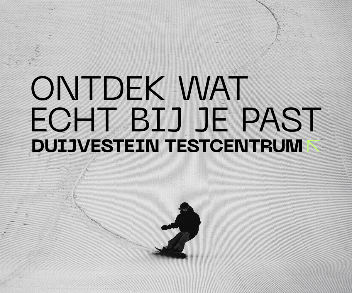 Testen op echte sneeuw