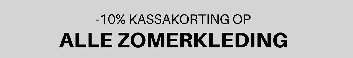 Kassakorting zomerkleding